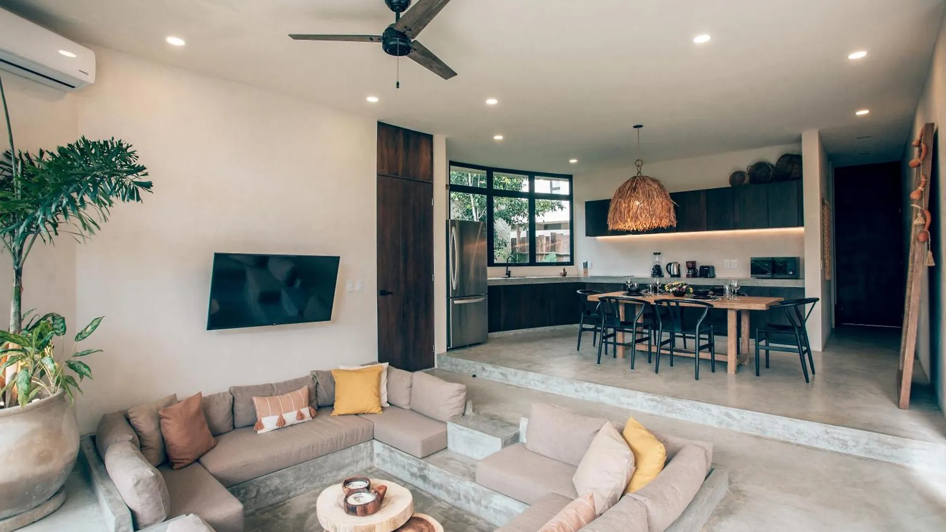 Boho Jungle Villa - Pvt Pool -100Mbs- Concierge 7A Tulum Mexico