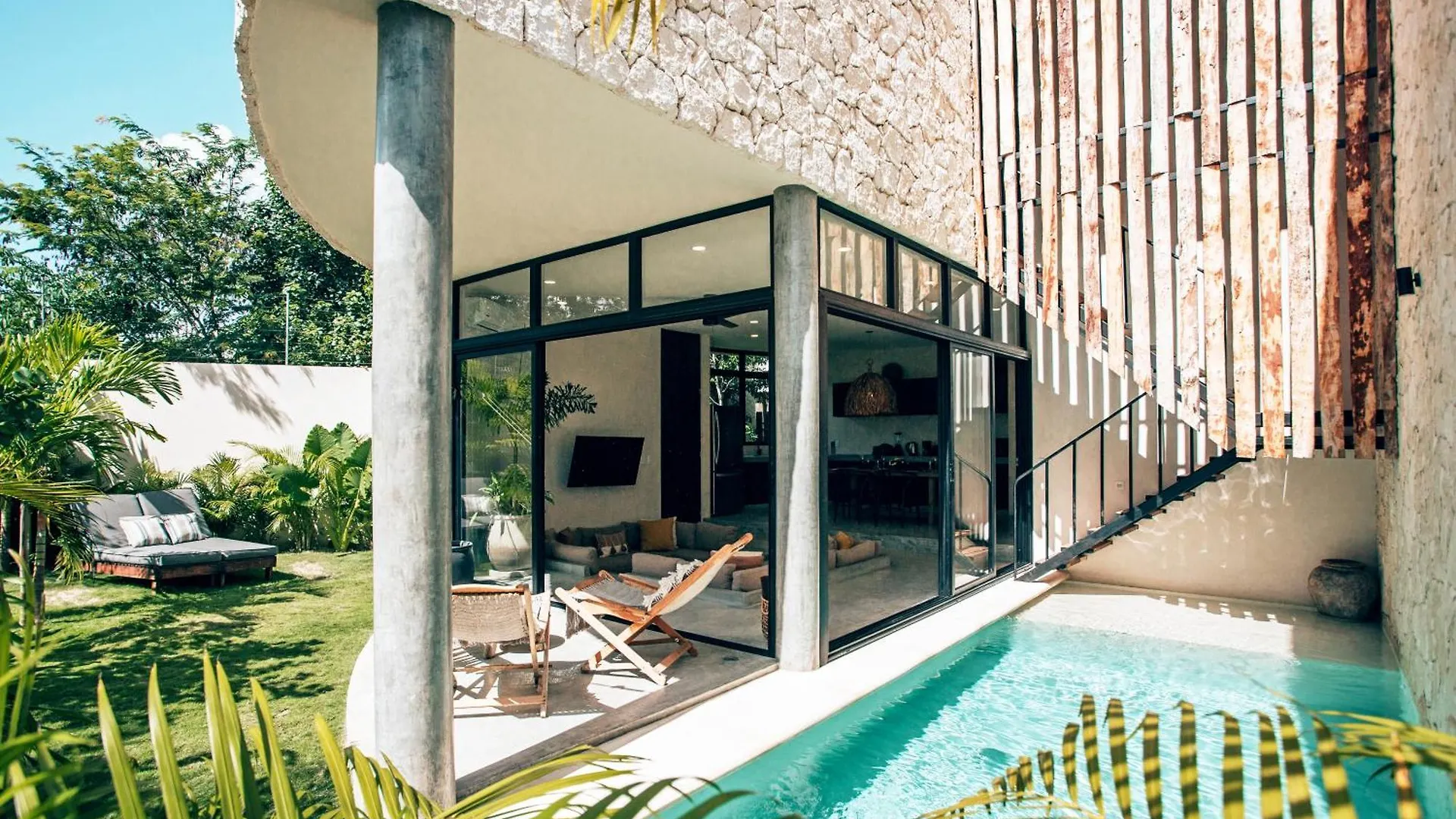 Boho Jungle Villa - Pvt Pool -100Mbs- Concierge 7A Tulum