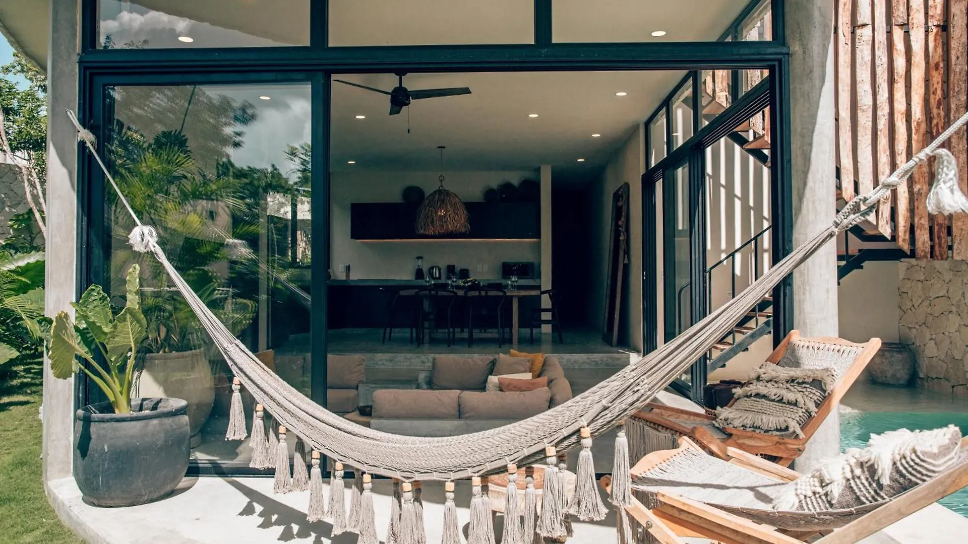 Boho Jungle Villa - Pvt Pool -100Mbs- Concierge 7A Tulum