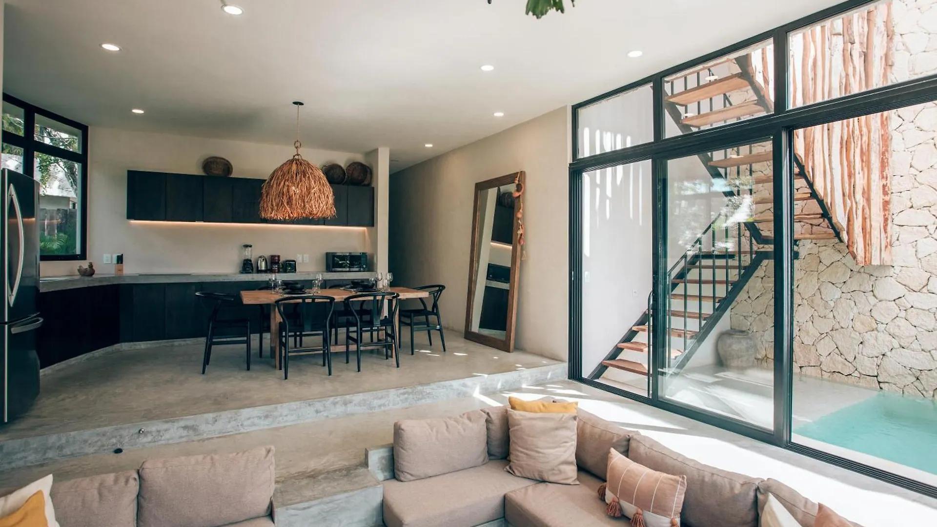 Boho Jungle Villa - Pvt Pool -100Mbs- Concierge 7A Tulum