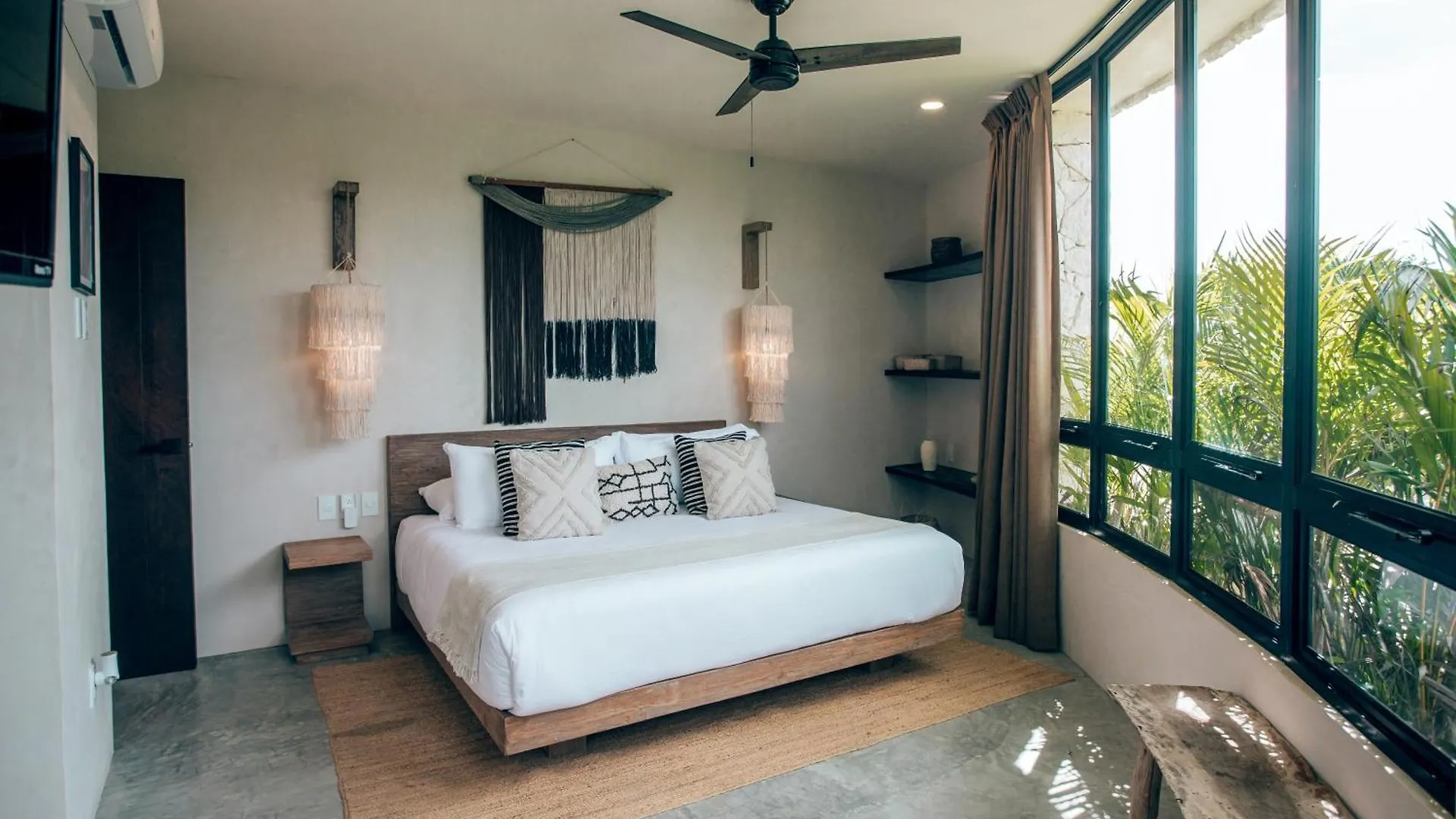 Boho Jungle Villa - Pvt Pool -100Mbs- Concierge 7A Tulum 0*,  Mexico